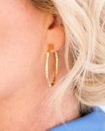 Load image into Gallery viewer, BAMBOO HOOPS - Gold
