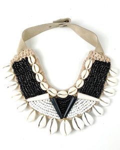 COWRIE COLLAR NECKLACE - 4