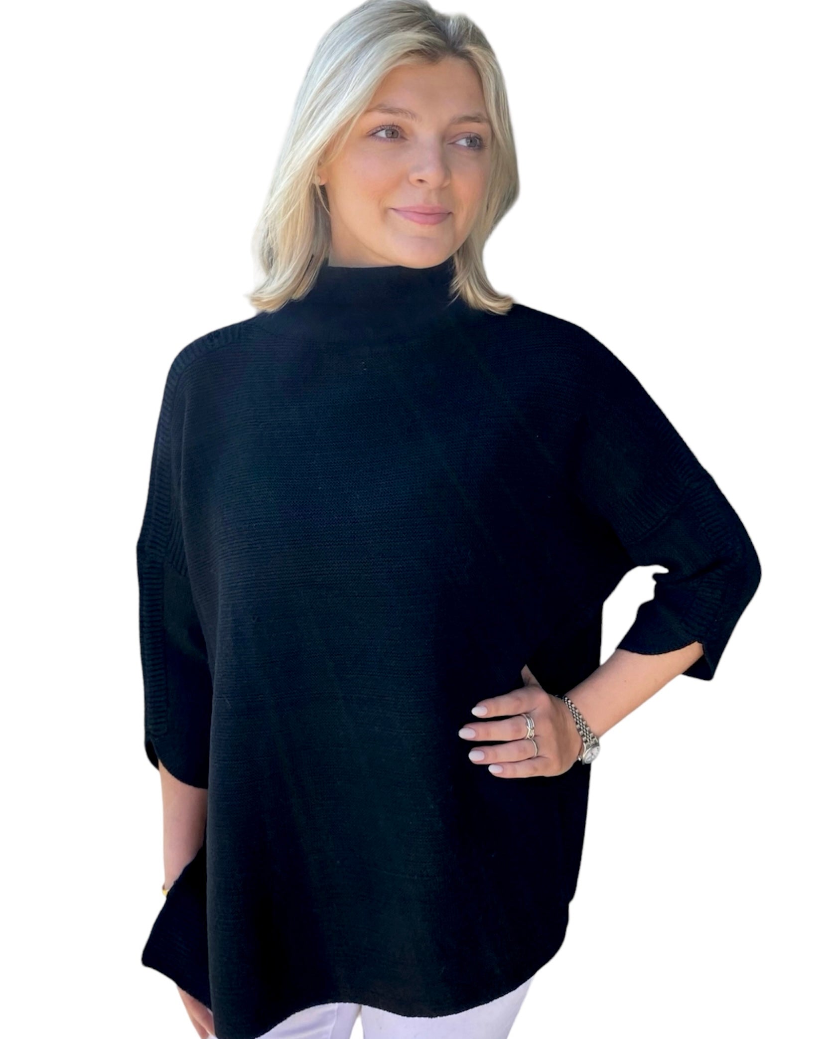 BOHO TUNIC - Black