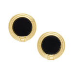 Load image into Gallery viewer, ROMA STUDS - BLACK ONYX
