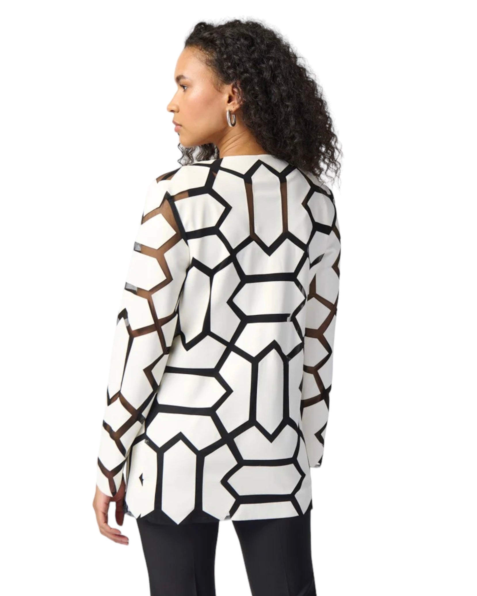 GEOMETRIC PATTERN JACKET