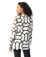 Load image into Gallery viewer, GEOMETRIC PATTERN JACKET
