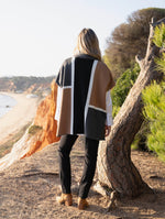 Load image into Gallery viewer, COLORBLOCK PONCHO
