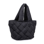 Load image into Gallery viewer, ALY WOVEN TOTE - Black
