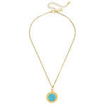 Load image into Gallery viewer, ROMA NECKLACE - TURQUOISE
