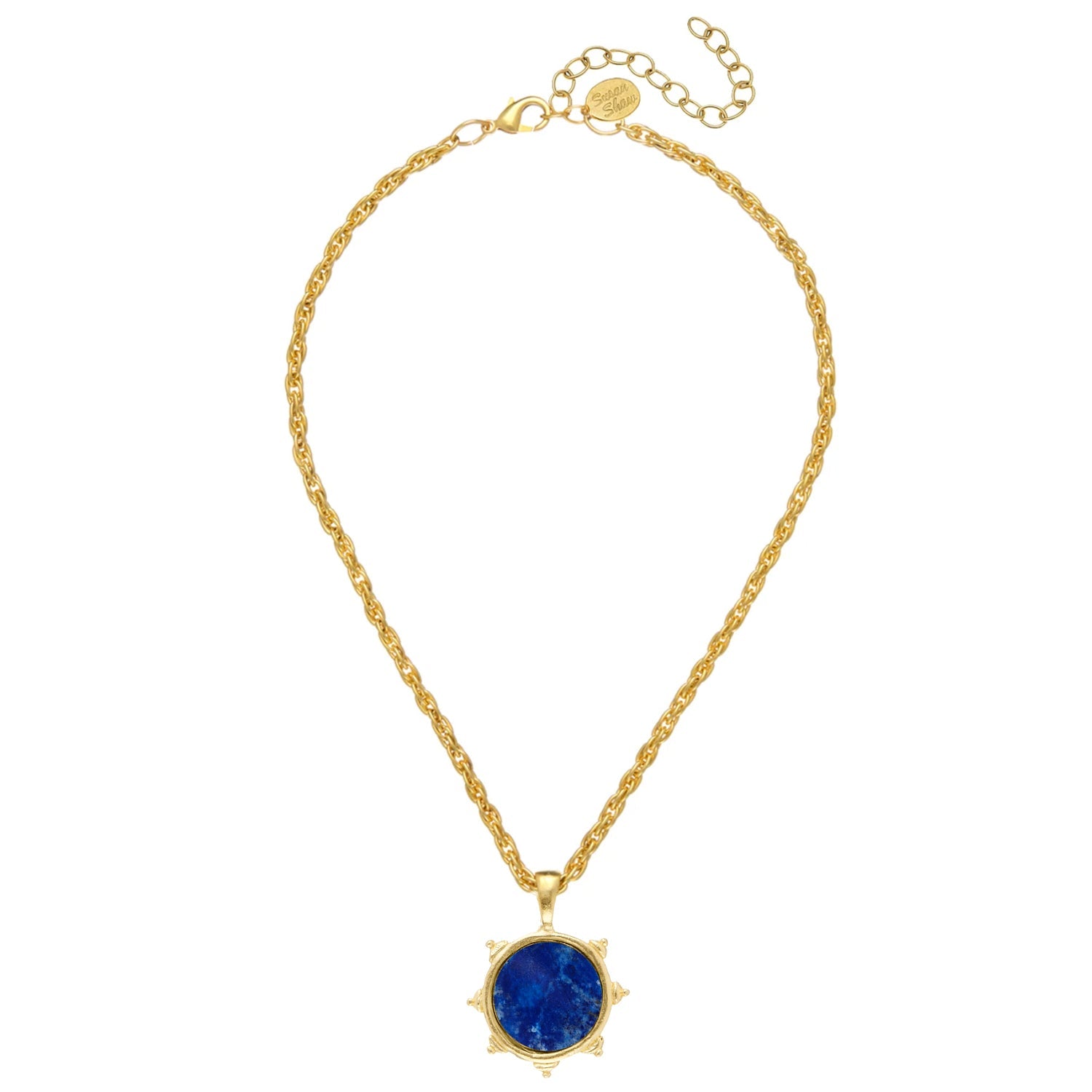 FLORENCE STONE NECKLACE - BLUE LAPIS