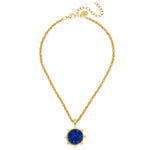 Load image into Gallery viewer, FLORENCE STONE NECKLACE - BLUE LAPIS
