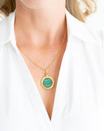 Load image into Gallery viewer, ROMA NECKLACE - MALACHITE
