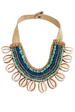 Load image into Gallery viewer, COWRIE COLLAR NECKLACE - 11
