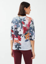 Load image into Gallery viewer, 3/4 SLEEVE TEE - Leaf Pile
