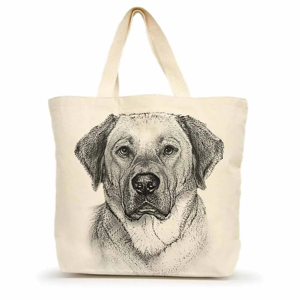 YELLOW LAB TOTE - Large