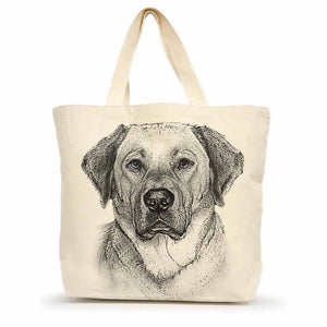 YELLOW LAB TOTE
