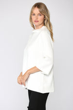 Load image into Gallery viewer, MOCK NECK SWEATER - Ivory
