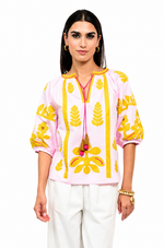 Load image into Gallery viewer, IVY JANE- APPLIQUE TOP
