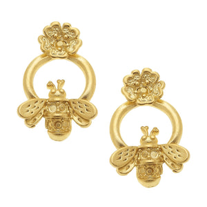 POPPY BEE STUDS