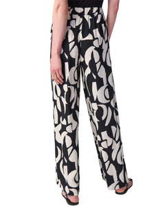 TWO TONE WIDE LEG PANT