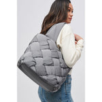 Load image into Gallery viewer, EVA WOVEN TOTE - Grey
