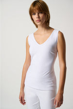 Load image into Gallery viewer, CLASSIC V-NECK CAMI STYLE - White
