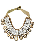 Load image into Gallery viewer, COWRIE COLLAR NECKLACE - 2
