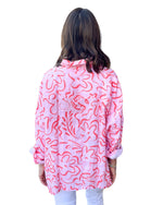 Load image into Gallery viewer, CATE SHIRT - Pink Island Escape
