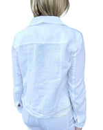 Load image into Gallery viewer, LINEN JACKET - White
