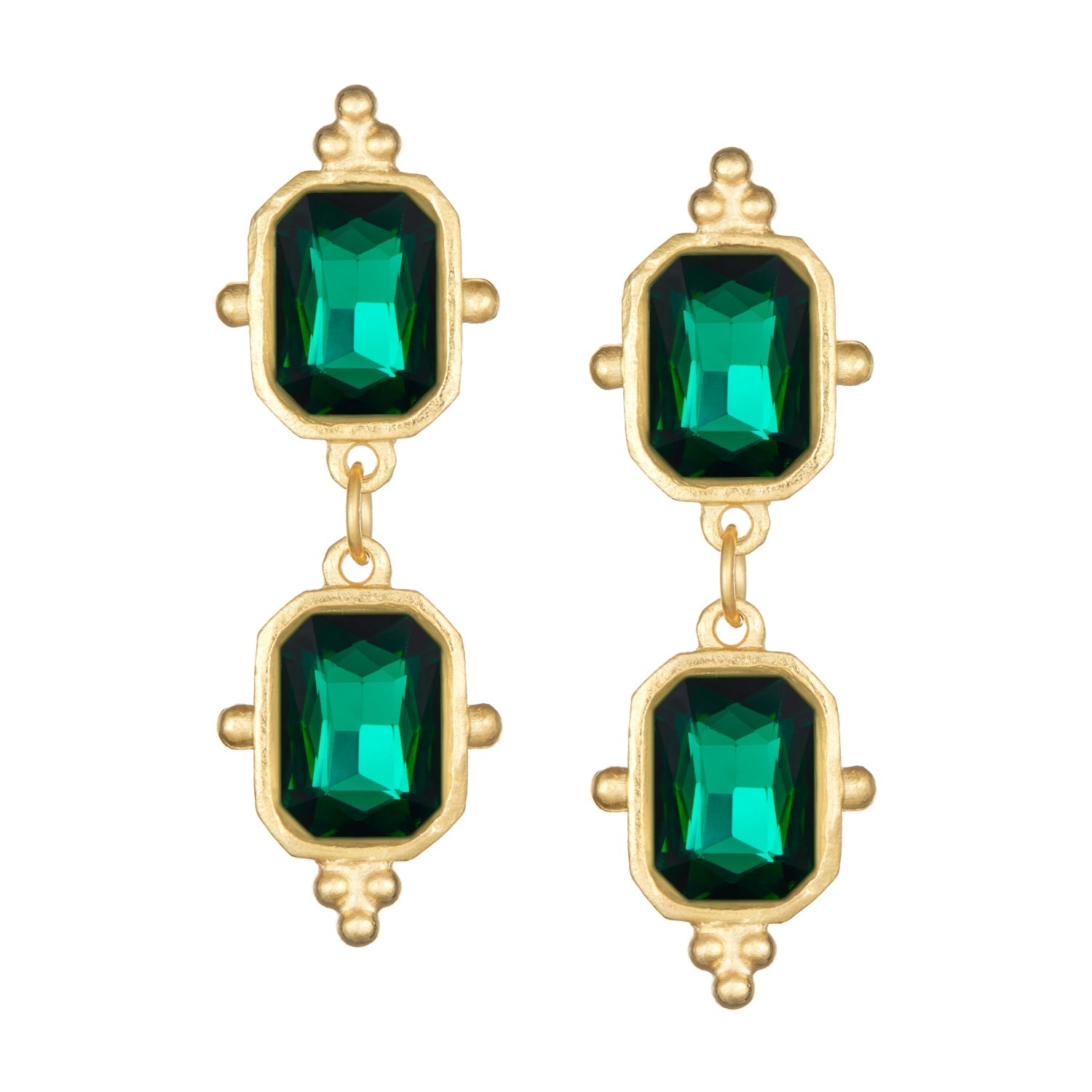 COLLINS HIGHBALL EARRINGS - EVERGREEN