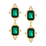 Load image into Gallery viewer, COLLINS HIGHBALL EARRINGS - EVERGREEN
