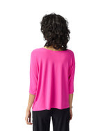 Load image into Gallery viewer, SILKY KNIT BOXY TOP - Ultra Pink
