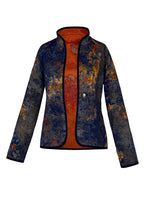 Load image into Gallery viewer, Reversible Blue and Orange Jacket
