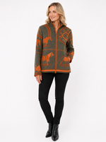 Load image into Gallery viewer, Reversible Orange Trotter Jacket
