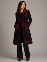 Load image into Gallery viewer, Reversible Equestrian Red/Black Trotter Jacket
