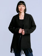 Load image into Gallery viewer, SACHI CARDIGAN-BLACK
