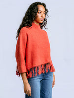 Load image into Gallery viewer, SACHI 'AJA' SWEATER-TANGERINE GLOW
