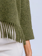 Load image into Gallery viewer, SACHI 'AJA' SWEATER-OLIVE
