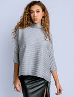Load image into Gallery viewer, TERESA TUNIC-HEATHER GREY
