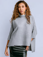 Load image into Gallery viewer, TERESA TUNIC-HEATHER GREY
