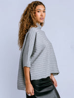 Load image into Gallery viewer, TERESA TUNIC-HEATHER GREY

