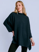 Load image into Gallery viewer, TERESA TUNIC-NAVY/BLACK
