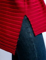 Load image into Gallery viewer, TERESA TUNIC-CHERRY RED
