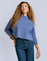 Load image into Gallery viewer, AJA SWEATER- BLUE MELANGE

