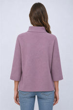 Load image into Gallery viewer, Mockneck-Dusty Rose
