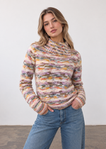 Load image into Gallery viewer, FDJ- Layered Spacedye Sweater
