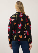 Load image into Gallery viewer, FDJ- Mock Neck Rebecca Floral
