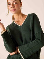 Load image into Gallery viewer, Montauk Vneck Sweater
