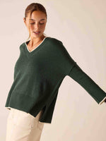 Load image into Gallery viewer, Montauk Vneck Sweater

