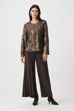 Load image into Gallery viewer, Leatherette and Mesh Embroidered Jacket
