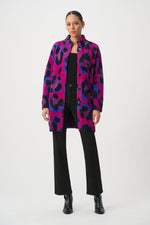 Load image into Gallery viewer, Animal Print Sweater Coat
