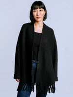 Load image into Gallery viewer, SACHI CARDIGAN-BLACK
