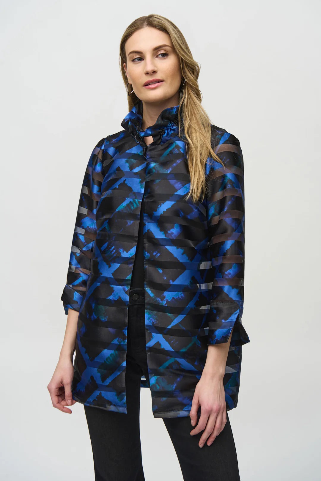 BLUE MULTI JACKET