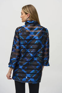 BLUE MULTI JACKET